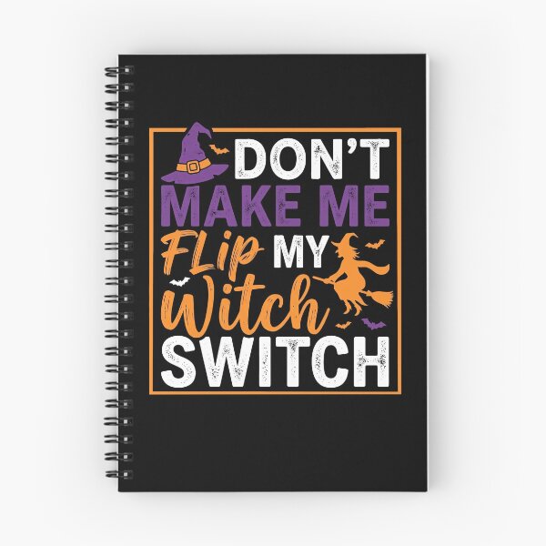 Item preview, Dont Make Me Flip My Witch Switch Cadre Halloween designed and sold by MizoX7.