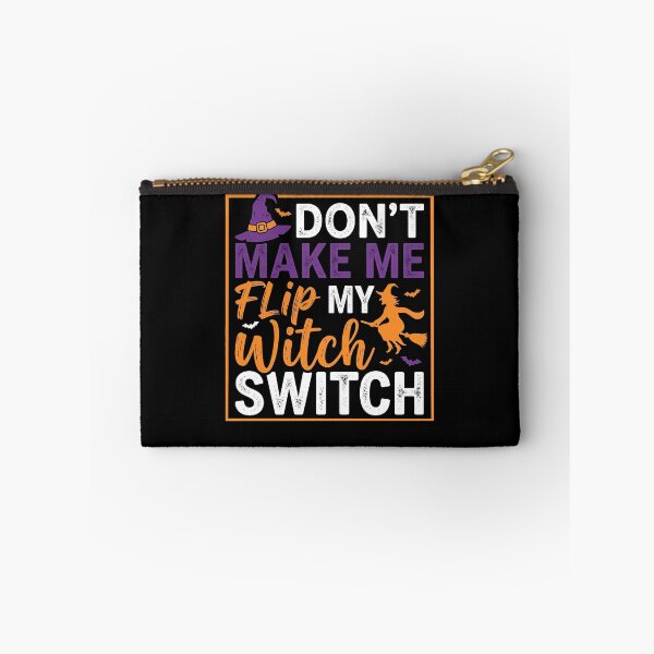 Item preview, Dont Make Me Flip My Witch Switch Cadre Halloween designed and sold by MizoX7.