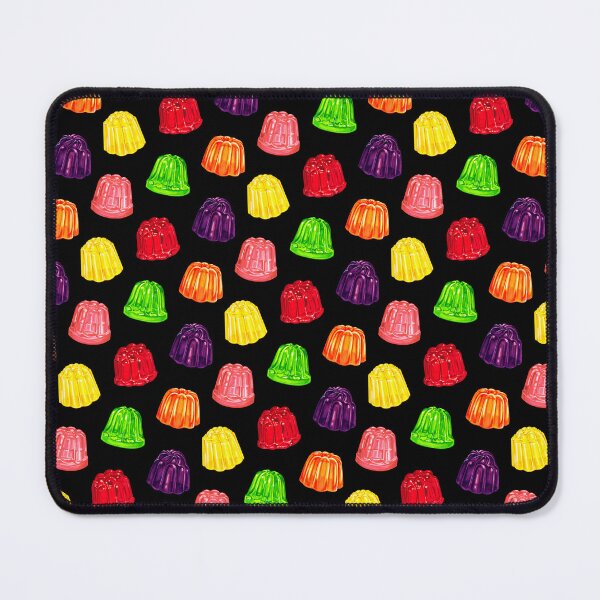 Item preview, Rainbow Jelly Mold Pattern - Black designed and sold by Kelly  Gilleran.