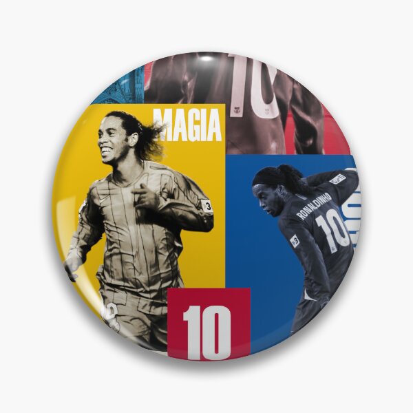 Item preview, Ronaldinho Joga Bonito Graphic Hoodie | Barcelona Vintage Legend Poster designed and sold by Af-RT10.