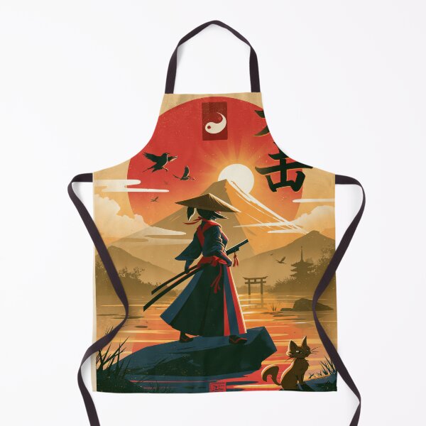 Item preview, Samurai Warriors Poster | Japanese Fantasy Art Print Red Aesthetic designed and sold by Affiches29 Animé .