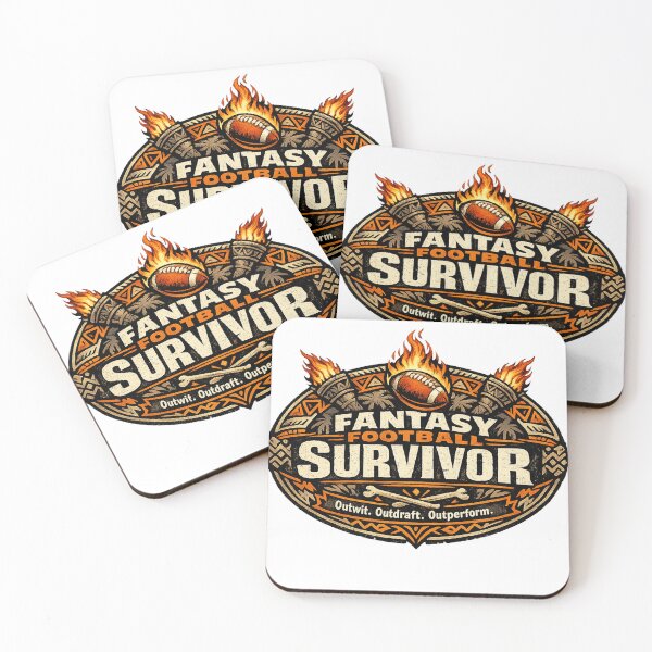 Item preview, Fantasy Football Gift - Outwit Outdraft Outperform designed and sold by RedRubyBubble.