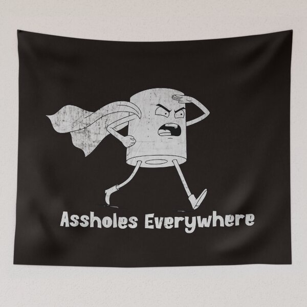Item preview, Toilet Paper Hero Humor designed and sold by Studio Bootleg.