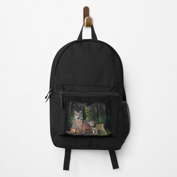 Item preview, Lynx Family in a Mystical Forest designed and sold by Patricia Brown.