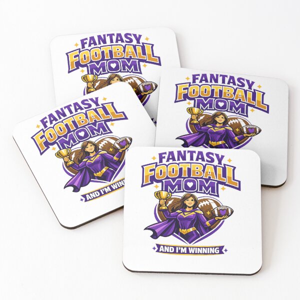 Artikelvorschau, Fantasy-Football-Geschenk – Geschenkidee für Fantasy-Football-Mama entworfen und verkauft von RedRubyBubble.