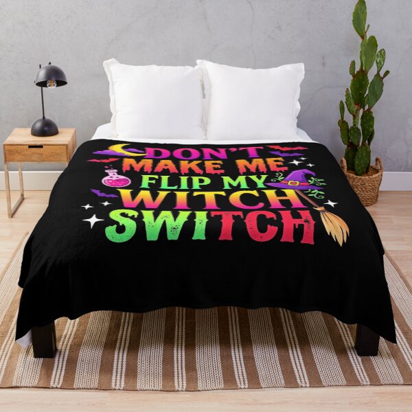 Item preview, Dont Make Me Flip My Witch Switch Couleurs Néon designed and sold by MizoX7.
