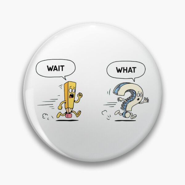 Item preview, Wait -What funny Pencil & Notebook cartoon characters designed and sold by SharingLove.