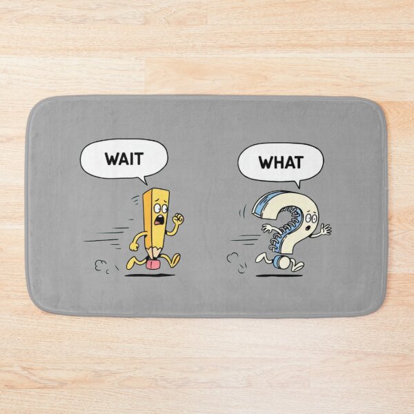 Item preview, Wait -What funny Pencil & Notebook cartoon characters designed and sold by SharingLove.
