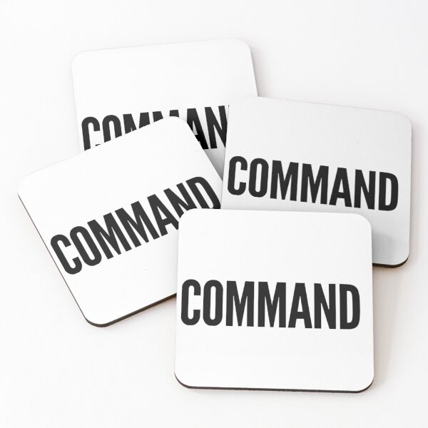 Item preview, Command 1 black on white designed and sold by NYCartist.