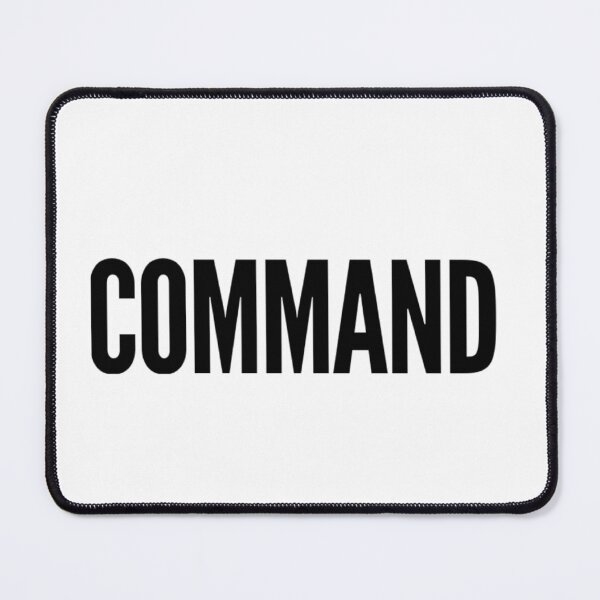 Item preview, Command 1 black on white designed and sold by NYCartist.