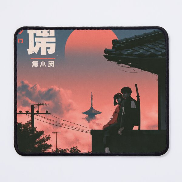 Item preview, Samurai Warriors Poster | Japanese Fantasy Art Print Red Aesthetic designed and sold by Affiches29 Animé .
