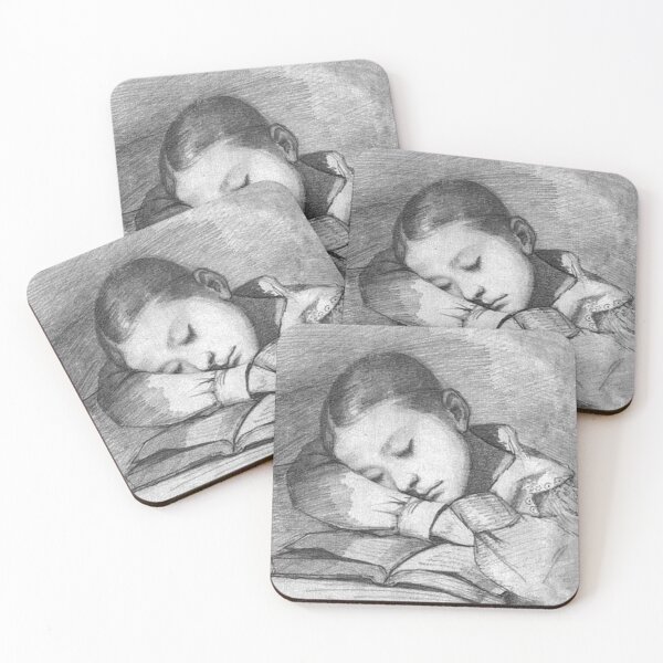 Item preview, Portrait of Juliette Courbet as a Sleeping Child designed and sold by SharonTheFirst.