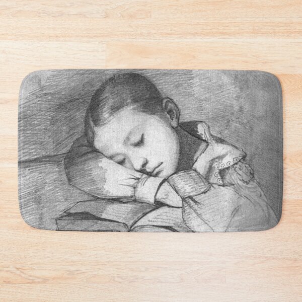 Item preview, Portrait of Juliette Courbet as a Sleeping Child designed and sold by SharonTheFirst.