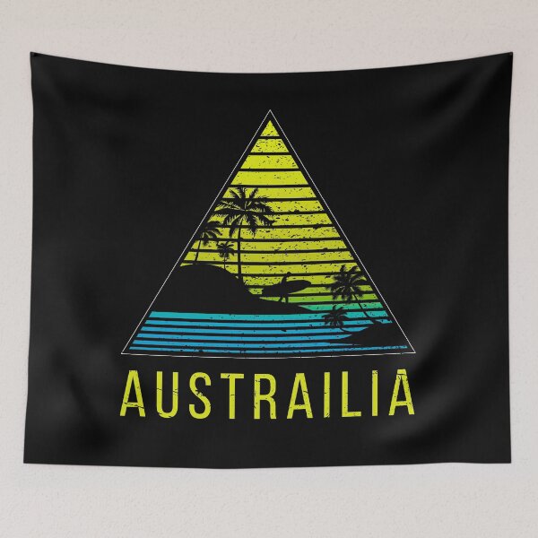 Item preview, Australia Retro Surf designed and sold by ForzaDesigns.
