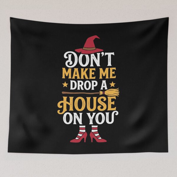 Item preview, Dont Make Me Drop A House On You Sorcière Chaussures designed and sold by MizoX7.