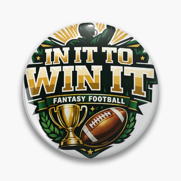 Item preview, Fantasy Football Gift - In It To Win It designed and sold by RedRubyBubble.