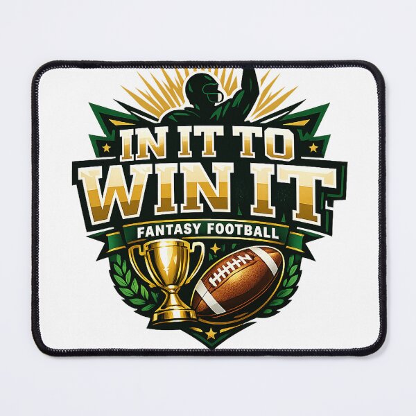 Item preview, Fantasy Football Gift - In It To Win It designed and sold by RedRubyBubble.