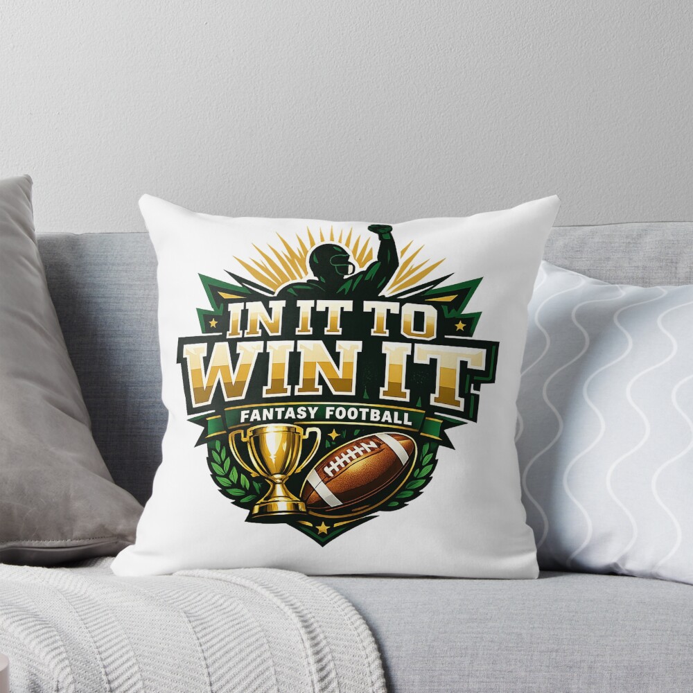 Item preview, Throw Pillow designed and sold by RedRubyBubble.