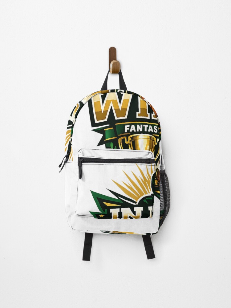 Thumbnail 1 of 3, Backpack, Fantasy Football Gift - In It To Win It designed and sold by RedRubyBubble.