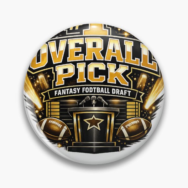 Item preview, Fantasy Football Gift - Number One Overall Pick designed and sold by RedRubyBubble.