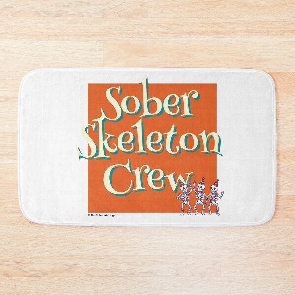 Item preview, Sober Skeleton Crew Halloween Design designed and sold by ApexDesigners.