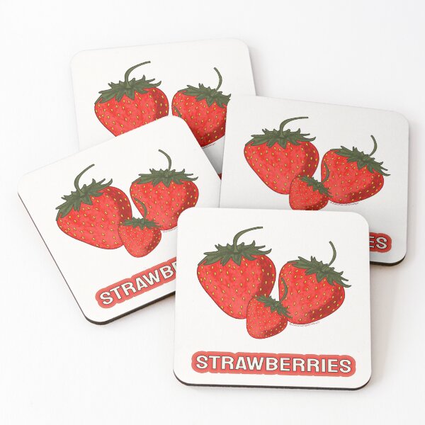 Item preview,  Fruit Illustration - Strawberries designed and sold by JustAsmahDesign.