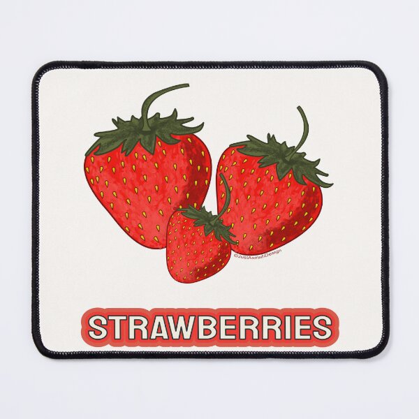Item preview, Fruit Illustration - Strawberries designed and sold by JustAsmahDesign.