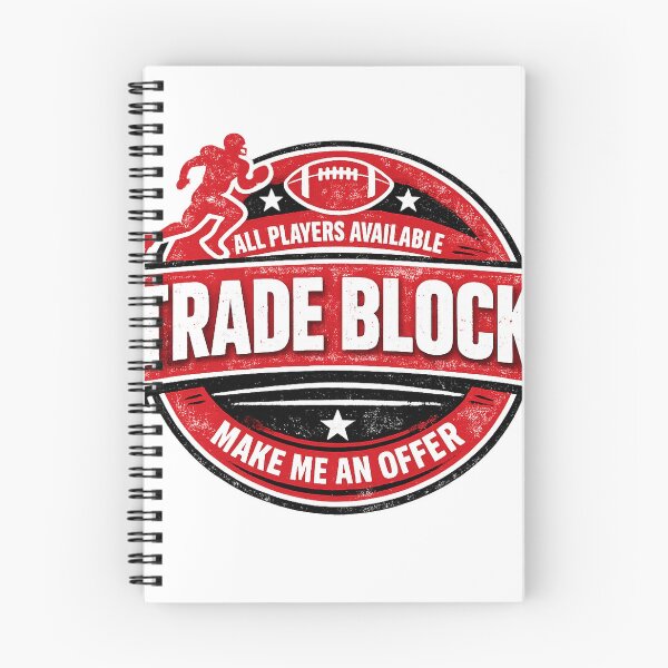 Item preview, Fantasy Football Gift - Trade Block Make Me An Offer designed and sold by RedRubyBubble.