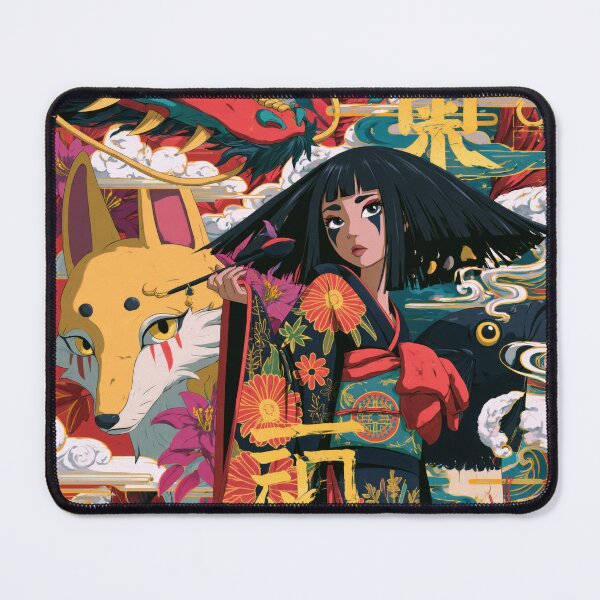 Item preview, Samurai Warriors Poster | Japanese Fantasy Art Print Red Aesthetic designed and sold by Affiches29 Animé .