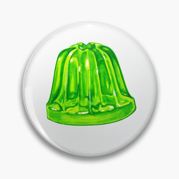 Item preview, Green Jelly Mold Pattern - White designed and sold by Kelly  Gilleran.