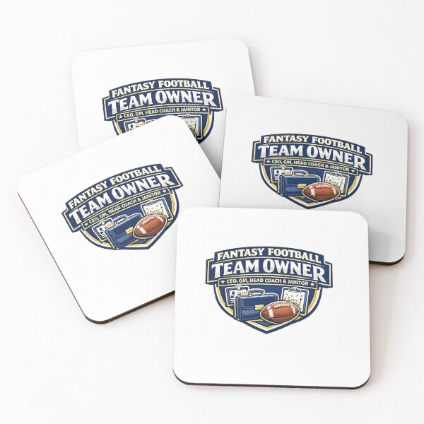 Item preview, Fantasy Football Gift - CEO GM And Head Coach designed and sold by RedRubyBubble.