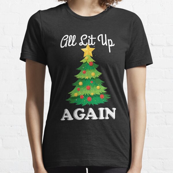 womens light up christmas t shirt