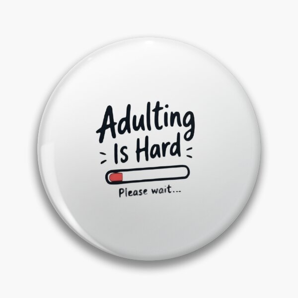Item preview, Adulting is Hard (1 Star Review) designed and sold by Stefan Manuel.