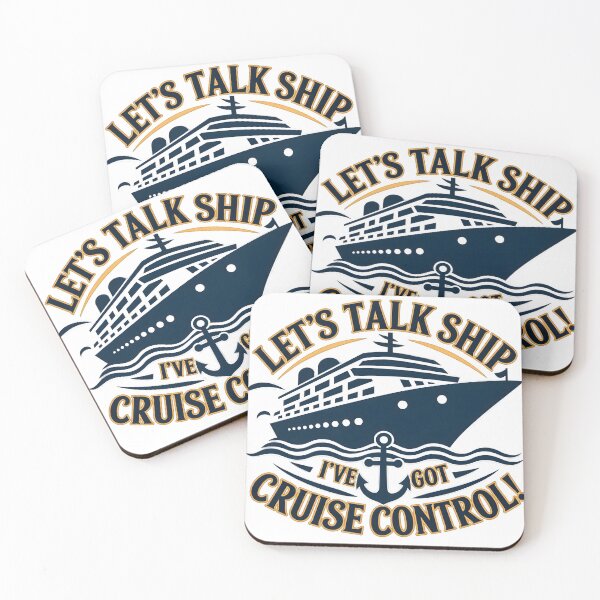 Item preview, Let’s Talk Ship – I’ve Got Cruise Control designed and sold by DigiDesigns702.
