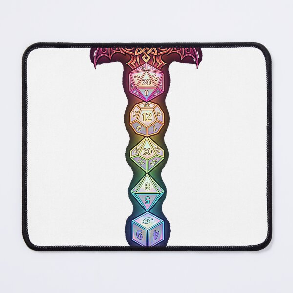 Item preview, Dice Set Sword RPG Tabletop Games designed and sold by weirdcountry.