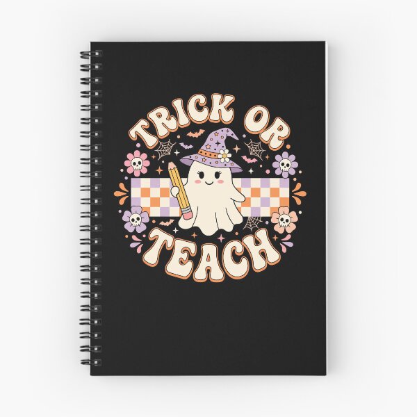 Item preview, Trick Or Teach Fantôme Sorcière Professeur Rétro designed and sold by MizoX7.