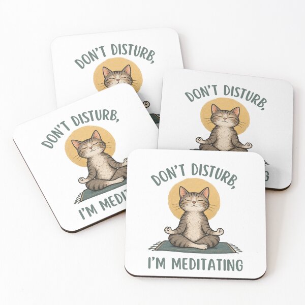 Item preview, Don't Disturb, I'm Meditating  designed and sold by EarthWithin.