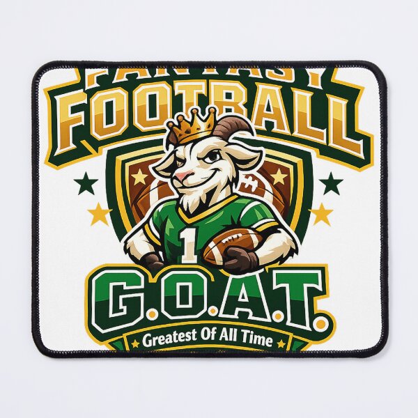 Item preview, Fantasy Football Gift - Fantasy Football GOAT designed and sold by RedRubyBubble.