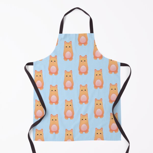 Item preview, Pattern of Cute Pastel Baby Orange Cat - Kawaii Chibi illustration designed and sold by Agamaji.