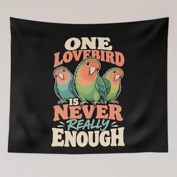 Item preview, Lovebird Owner Agapornis Parrot Keeper Gift designed and sold by AndreasMei.