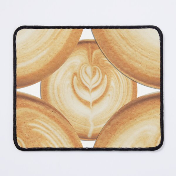 Item preview, Cute Coffee Face & Beans Seamless Pattern designed and sold by hepopatterns.