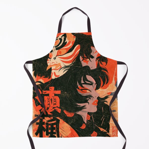Item preview, Samurai Warriors Poster | Japanese Fantasy Art Print Red Aesthetic designed and sold by Affiches29 Animé .