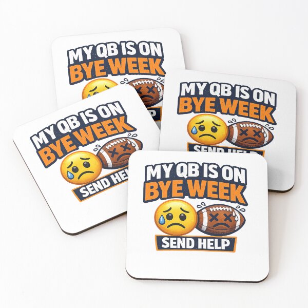Item preview, Fantasy Football Gift - My QB Is On Bye Week designed and sold by RedRubyBubble.