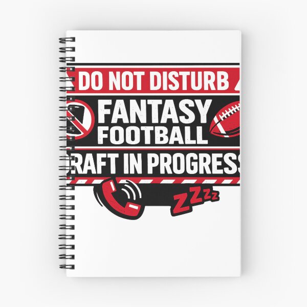 Item preview, Fantasy Football Gift - Do Not Disturb Draft In Progress designed and sold by RedRubyBubble.