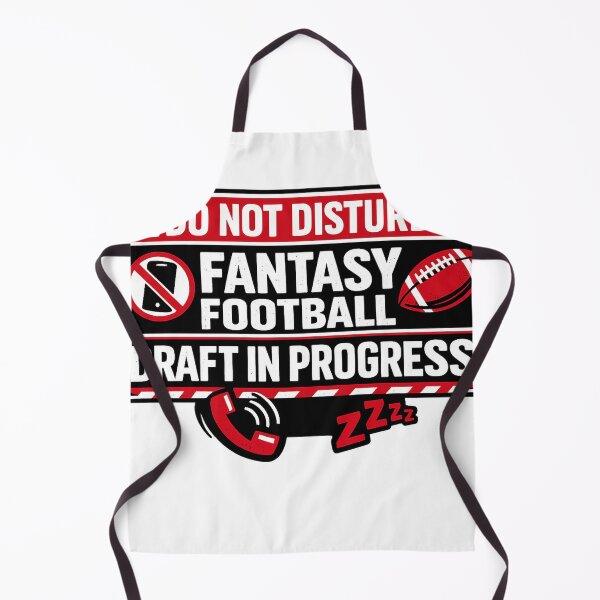 Item preview, Fantasy Football Gift - Do Not Disturb Draft In Progress designed and sold by RedRubyBubble.
