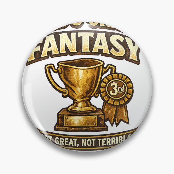 Item preview, Fantasy Football Gift - Worlds Okayest Manager designed and sold by RedRubyBubble.