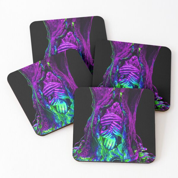 Item preview, HANDS INSIDE A NEON TREE designed and sold by NOIMION DIGITAL ART.