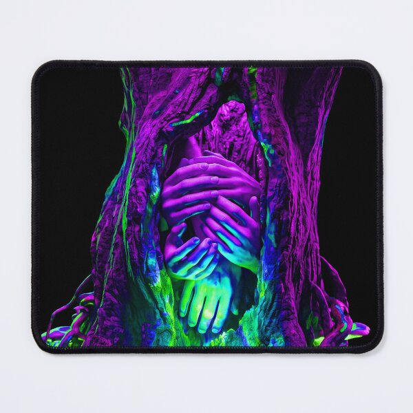 Item preview, HANDS INSIDE A NEON TREE designed and sold by NOIMION DIGITAL ART.