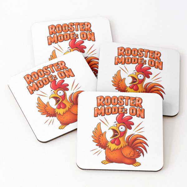 Item preview, Rooster Mode On – Funny Chicken Farm Humor designed and sold by Apex Designs.