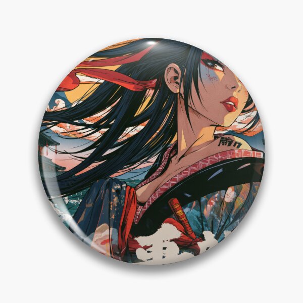 Item preview, Samurai Warriors Poster | Japanese Fantasy Art Print Red Aesthetic designed and sold by Affiches29 Animé .